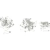 Säkerhetsnålar, L: 28+31+36 mm, tjocklek 0,7-0,8 mm, silver, 600 st./ 1 förp.