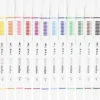 Sketch markers, spets 1+2-5 mm, standardfärger, 12 st./ 1 förp.