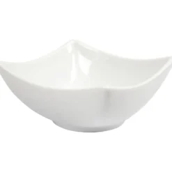 Skål, H: 4,5 cm, Dia. 10 cm, vit, 12 st./ 1 förp.