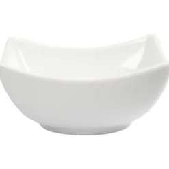 Skål, H: 4,5 cm, Dia. 10 cm, vit, 12 st./ 1 förp.