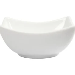 Skål, H: 4,5 cm, Dia. 10 cm, vit, 12 st./ 1 förp.