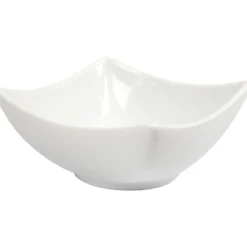 Skål, H: 4,5 cm, Dia. 10 cm, vit, 2 st./ 1 förp.