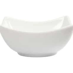 Skål, H: 4,5 cm, Dia. 10 cm, vit, 2 st./ 1 förp.