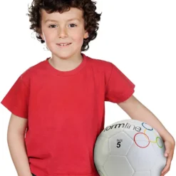 Skolgårdsfotboll, nr. 5, vit, 1 st.