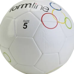 Skolgårdsfotboll, nr. 5, vit, 10 st./ 1 förp.