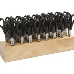 Skolsaxar med Hållare, L: 14 cm, rund, 1 set