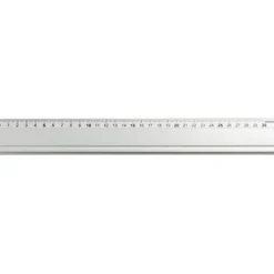 Skärlinjal i aluminium, L: 30 cm, 1 st.