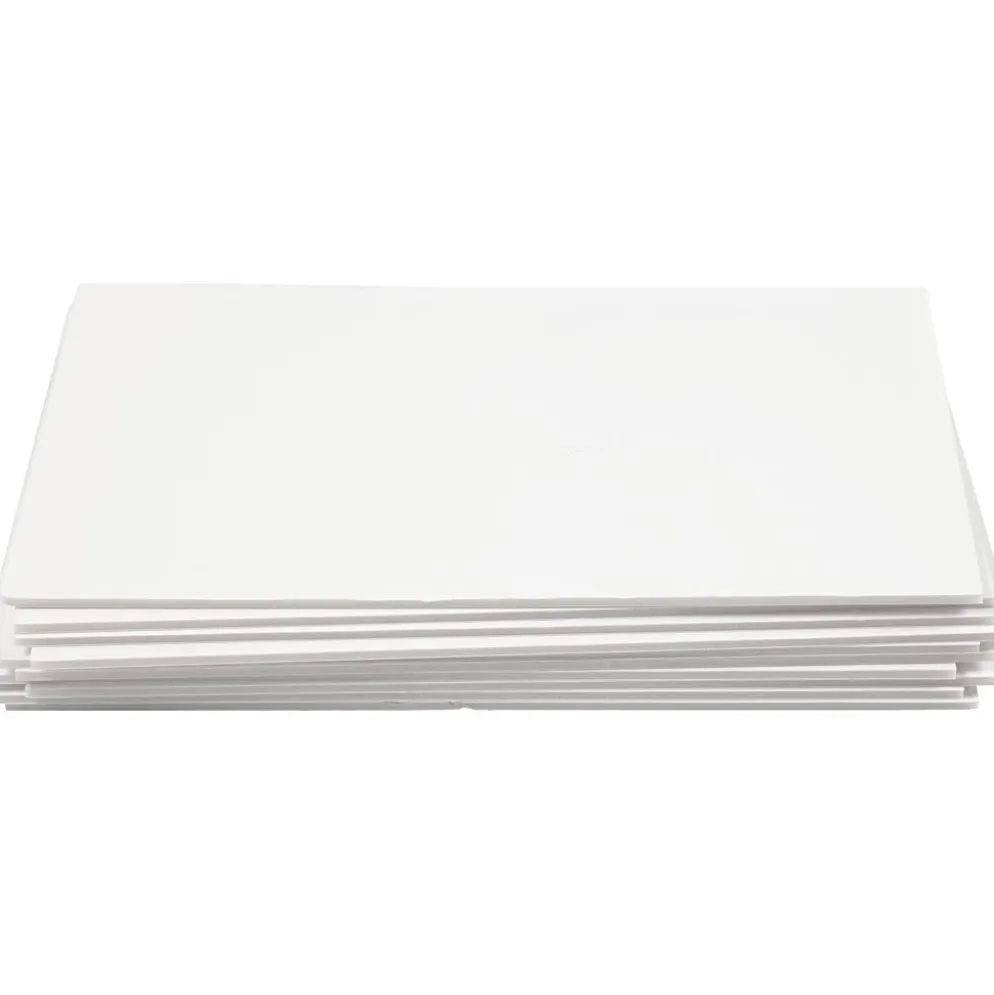 Skumkartong, A4, ark 210x297 mm, tjocklek 3 mm, vit, 10 ark/ 1 förp.