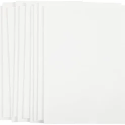 Skumkartong, A4, ark 210x297 mm, tjocklek 3 mm, vit, 10 ark/ 1 förp.