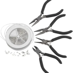 Smyckestartset med Verktyg, försilvrad, 1 set