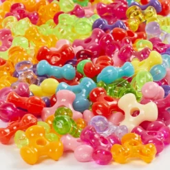 Snurrmix, Dia. 10 mm, Hålstl. 2 mm, ca. 200 st., 65 g, 125 ml/ 1 förp.