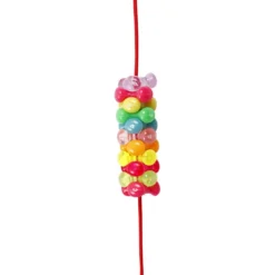 Snurrmix, Dia. 10 mm, Hålstl. 2 mm, ca. 2800 st., mixade färger, 385 g, 700 ml/ 1 burk