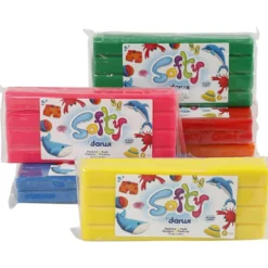 Softy Modellera, mixade färger, 6x500 g/ 1 förp.