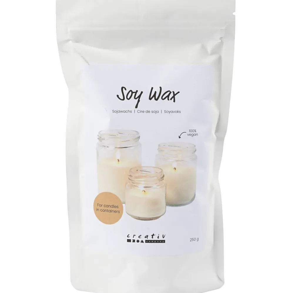 Sojavax, För ljus i behållare, cream, 250 g/ 1 förp.