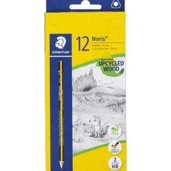 STAEDTLER blyerts, med lackerad spets, HB, 12 st./ 1 förp.