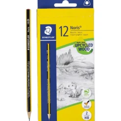 STAEDTLER blyerts, med lackerad spets, HB, 12 st./ 1 förp.