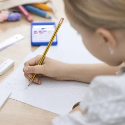 STAEDTLER blyerts med suddgummi, HB, 12 st./ 1 förp.