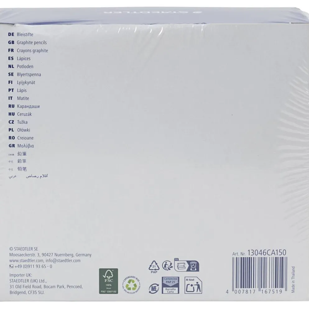 STAEDTLER skolpenna, HB, 150 st./ 1 förp.