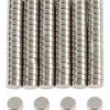 Stark magnet ”NdFeB” , Dia. 5 mm, tjocklek 2 mm, 100 st./ 1 förp.