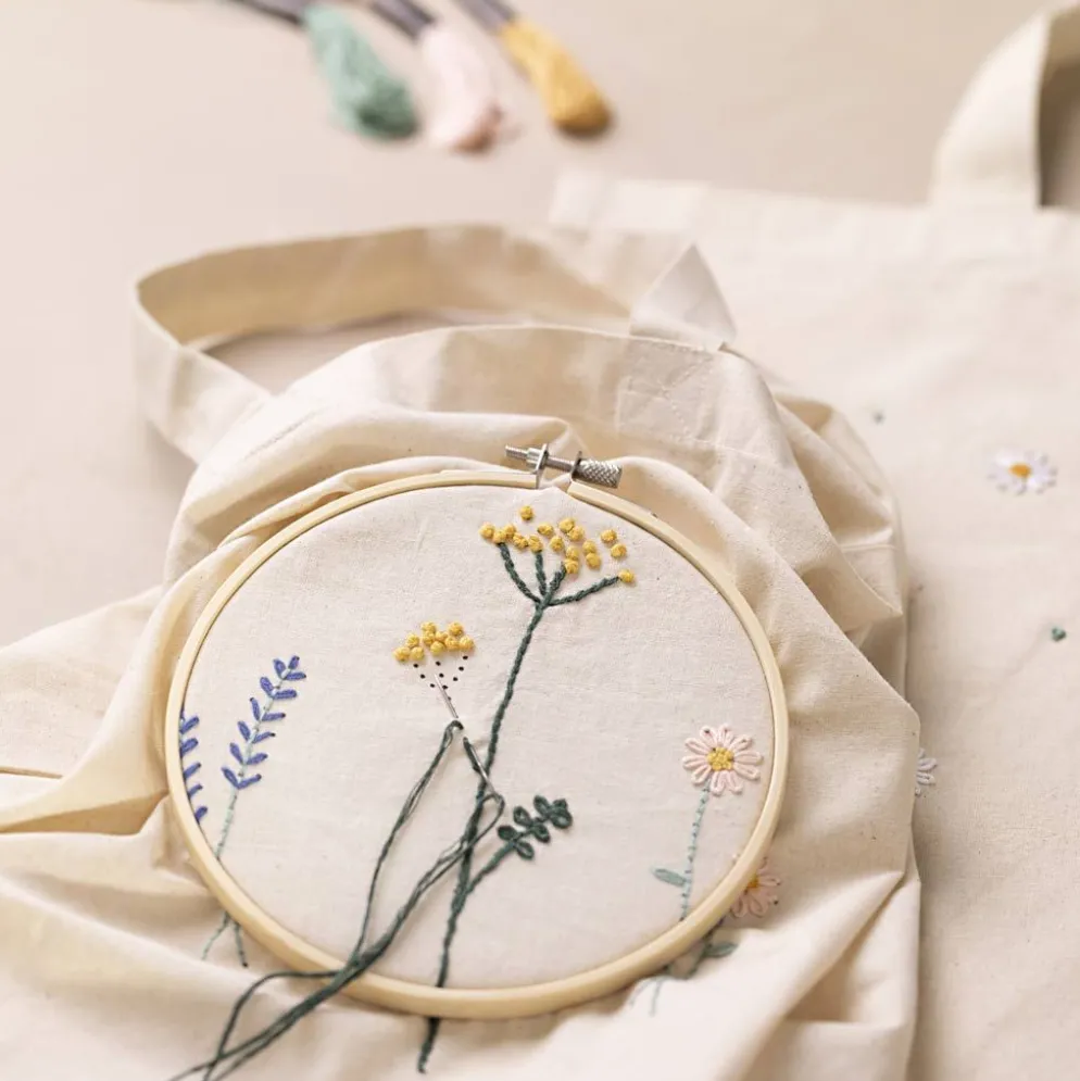Start DIY Kit Broderi, Blommor, 1 förp.