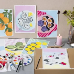 Start DIY Kit Gouache, Målningar, mixade färger, 1 förp.