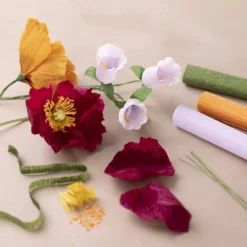 Start DIY Kit Kräppapper, mixade färger, 1 förp.