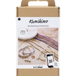 Start DIY Kit Kumihimo, Vänskapsarmband, 1 förp.