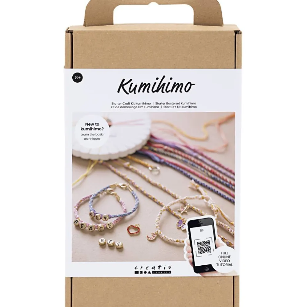 Start DIY Kit Kumihimo, Vänskapsarmband, 1 förp.