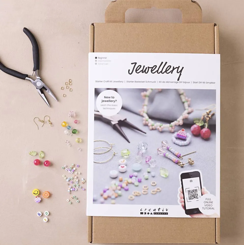 Start DIY Kit Smycken Livliga Färger, 1 förp.