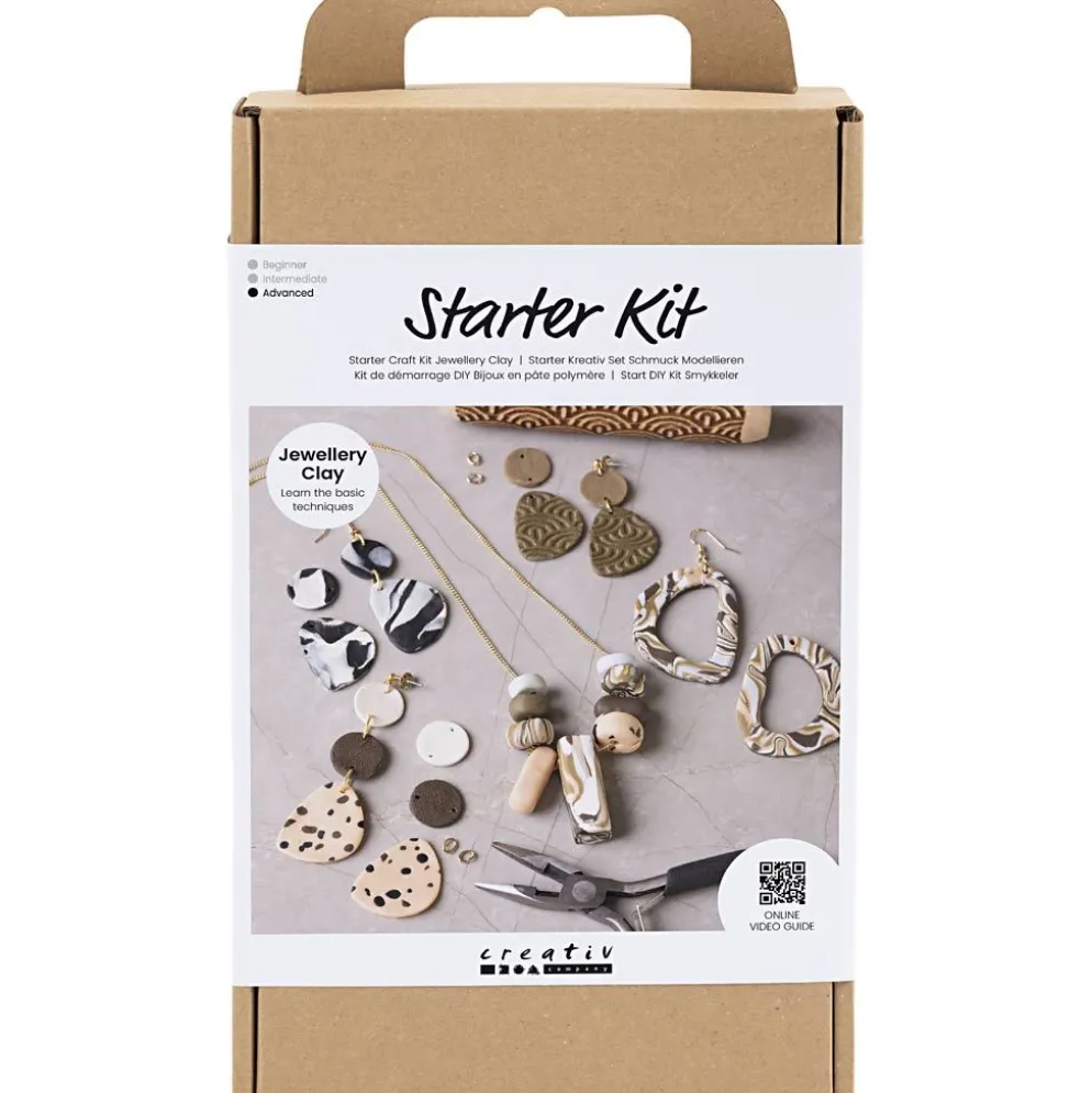 Start DIY Kit Smyckeslera, Smycken, mixade färger, 1 förp.