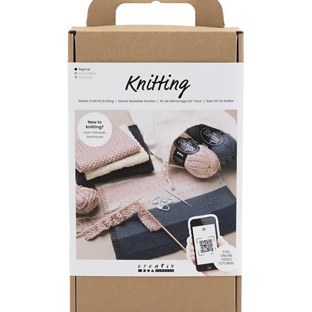 Start DIY Kit Stickning, 1 förp.