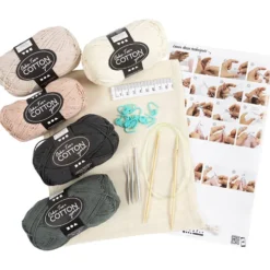 Start DIY Kit Stickning, 1 förp.