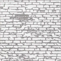 Stencil, mur, stl. 30,5x30,5 cm, tjocklek 0,31 mm, 1 ark