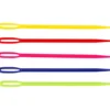 Sticknålar, L: 7 cm, mixade färger, 50 st./ 1 förp.