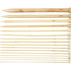 Stickor, L: 35 cm, stl. 2,5-20 mm, 16 par/ 1 förp.