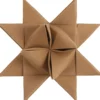 Stjärnstrimlor, L: 44+78 cm, B: 15+25 mm, 350 g, beige, 24 strimlor/ 1 förp.