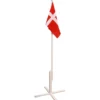 Stora inomhusflaggor med flaggstång, H: 180 cm, stl. 64 x 40 cm, 1 st.