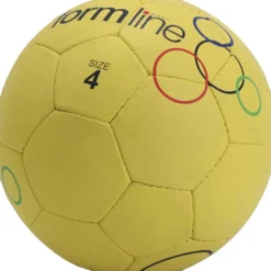 Street fotboll, nr. 4, gul, 10 st./ 1 förp.