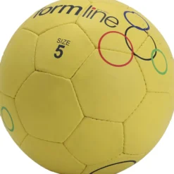 Street fotboll, nr. 5, gul, 6 st./ 1 set