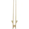 Styltor i trä, H: 180 cm, 2 st./ 1 set