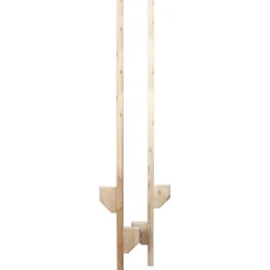 Styltor i trä, stl. 179 cm, 1 set