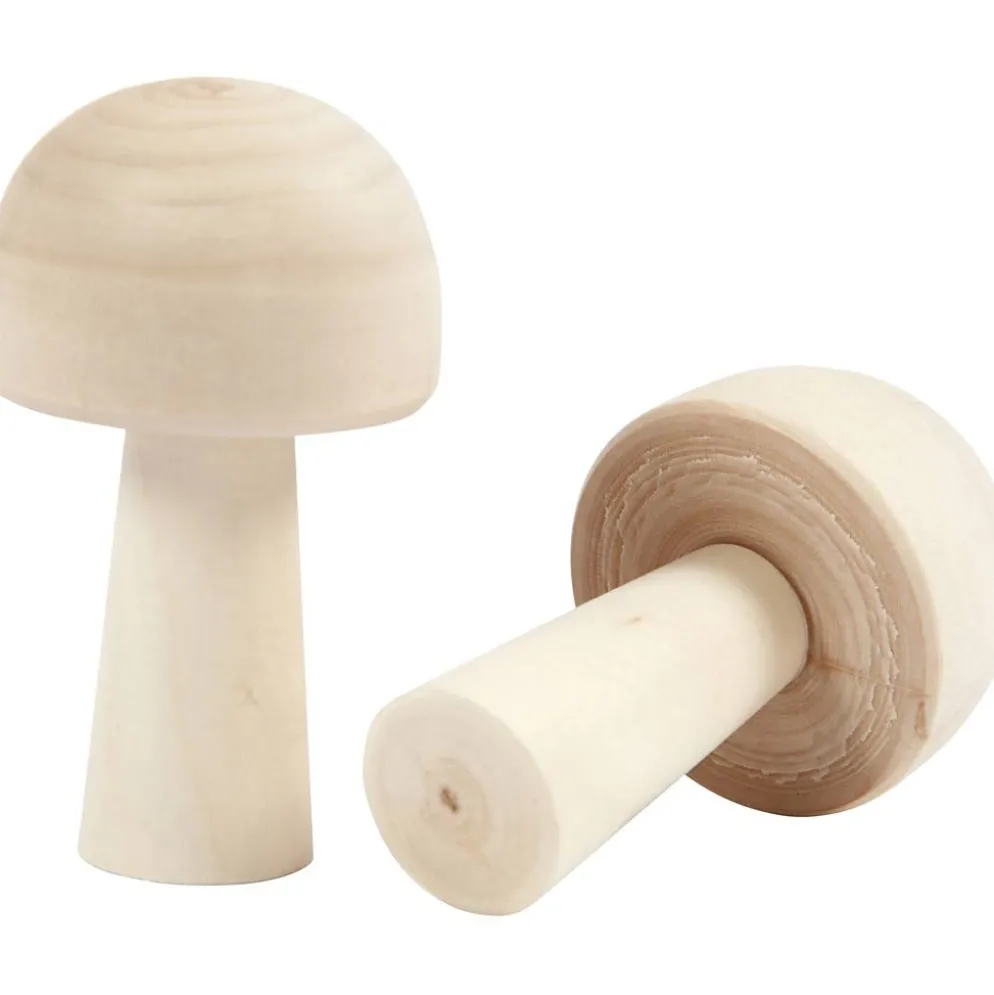 Svamp, H: 5,2 cm, Dia. 2,9 cm, 3 st./ 1 förp.