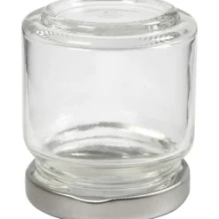 Syltburkar, H: 6,5 cm, Dia. 5,7 cm, 100 ml, transparent, 12 st./ 1 förp.