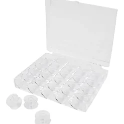 Symaskinsspolar i box, H: 10 mm, Dia. 20 mm, 1 set
