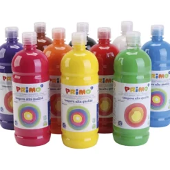 Temperafärg Matt, matt, mixade färger, 10x1000 ml/ 1 förp.