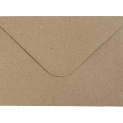 Återvunnet kuvert, kuvertstl. 11,5x16 cm, 120, natur, 50 st./ 1 förp.