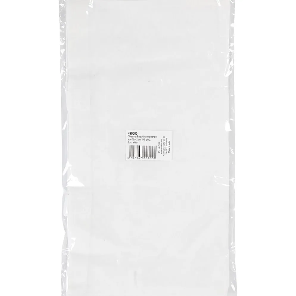 Textilkasse, stl. 38x42 cm, 130 g, vit, 1 st.