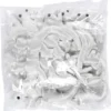 Textilkryp, stl. 10-14 cm, vit, 12 st./ 1 förp.