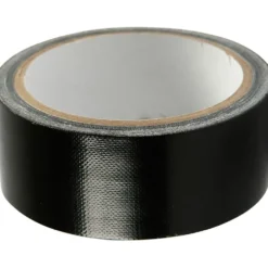 Textiltejp, B: 38 mm, svart, 25 m/ 1 rl.