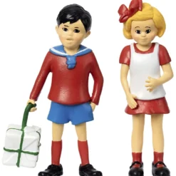 Tommy och Annika figurer, stl. 8 cm, 2 st./ 1 set
